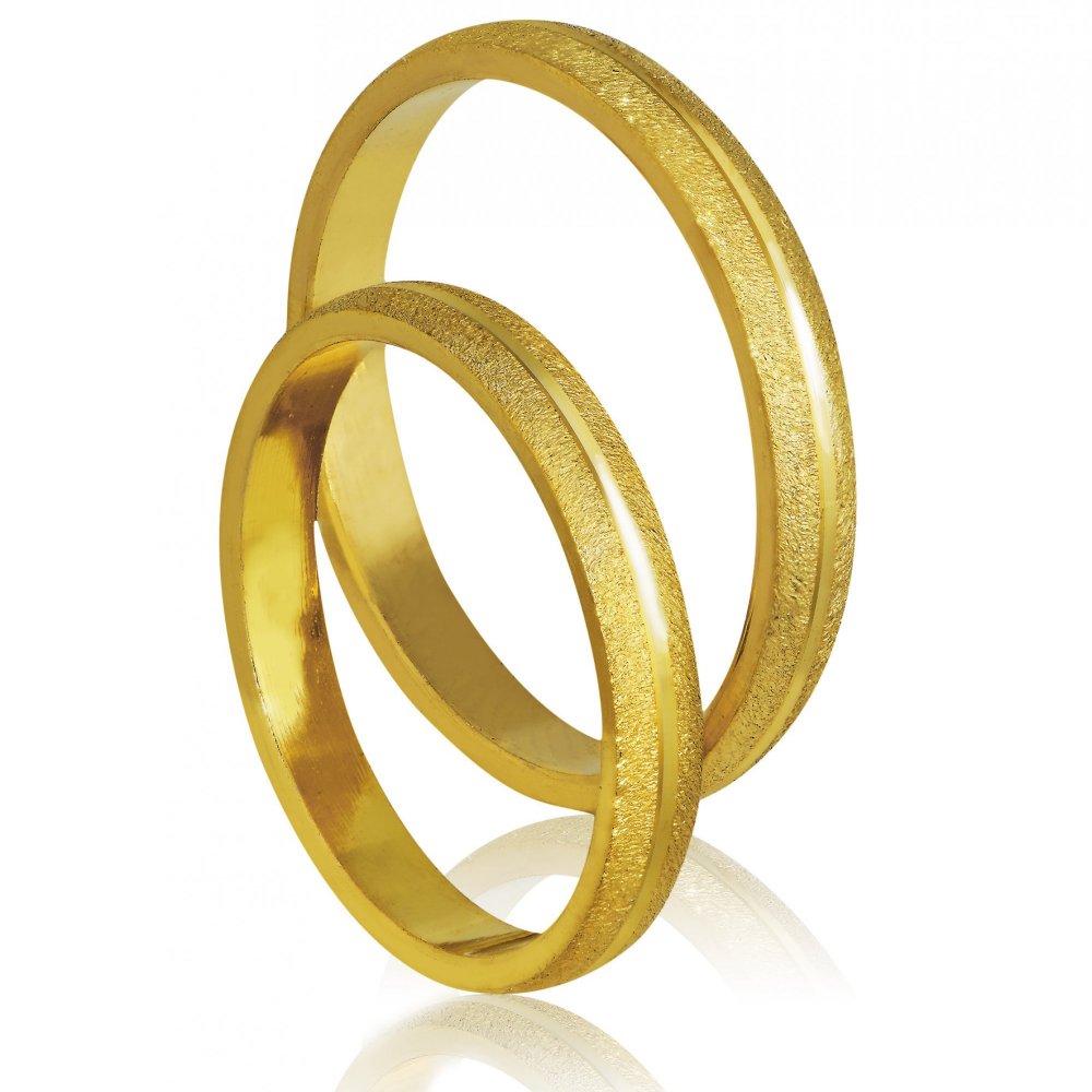 Gold wedding rings Stergiadis