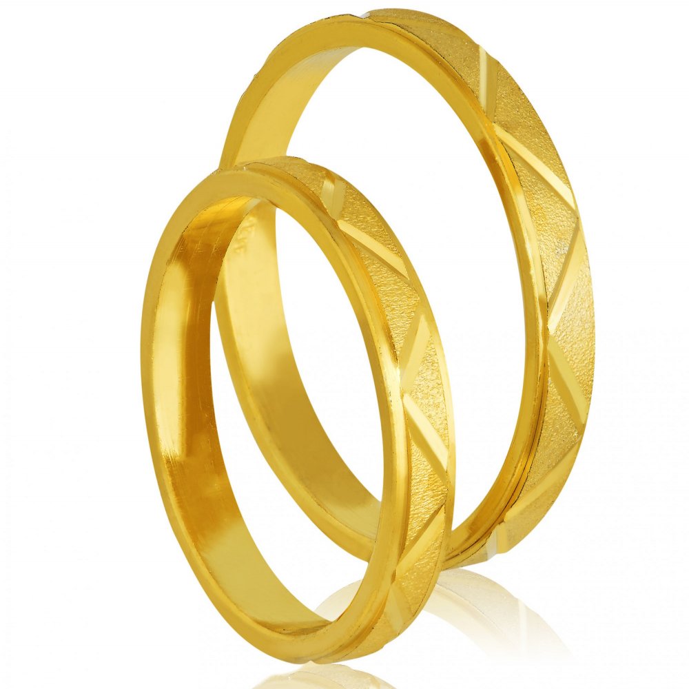 Gold wedding rings Stergiadis