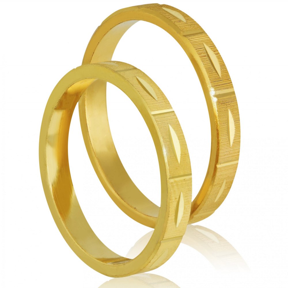 Gold wedding rings Stergiadis