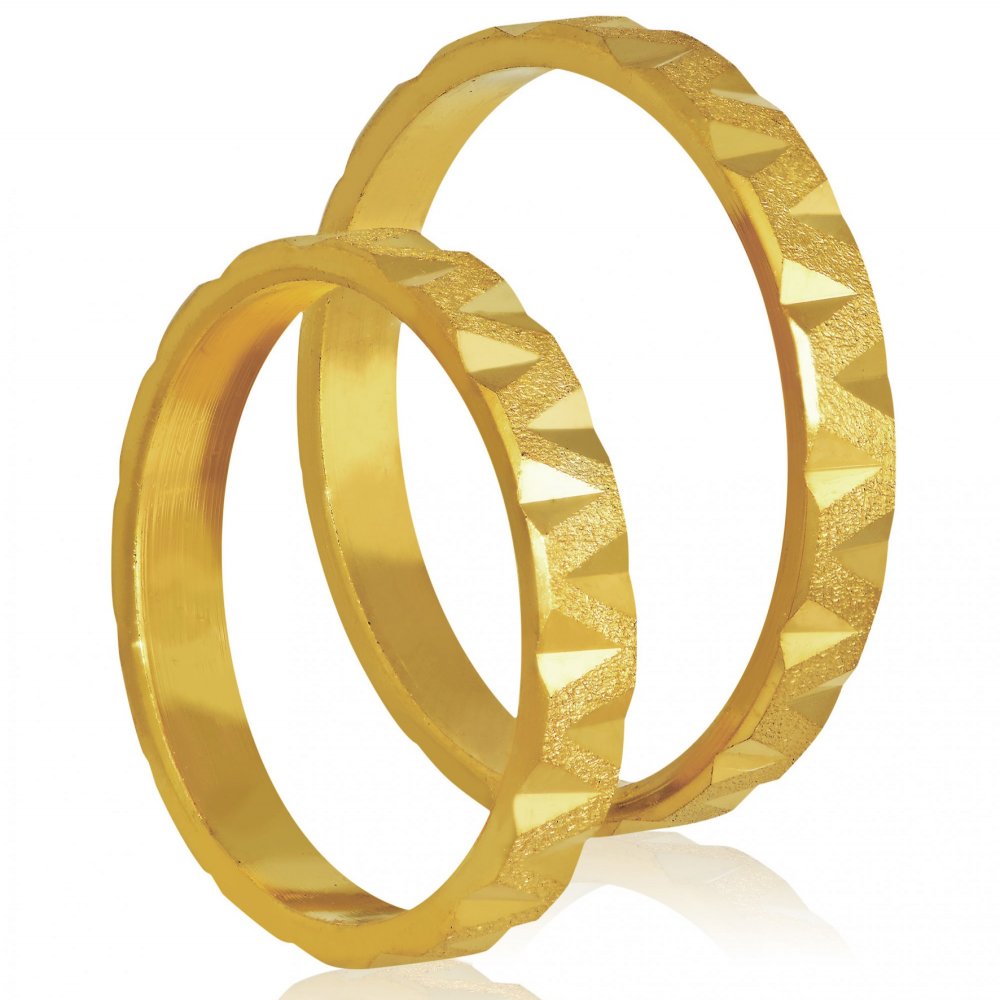 Gold wedding rings Stergiadis