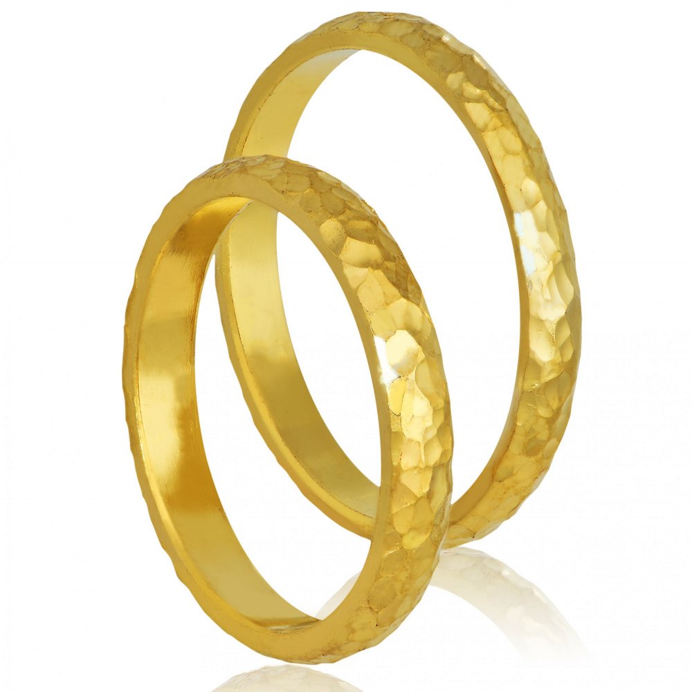 Gold wedding rings Stergiadis