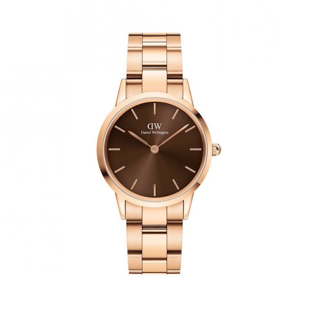 DW - Iconic Link Amber Rose Gold 32 mm