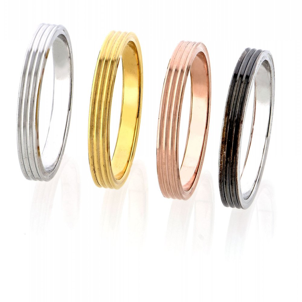 Gold wedding rings Stergiadis