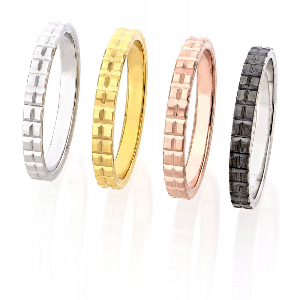 Gold wedding rings Stergiadis