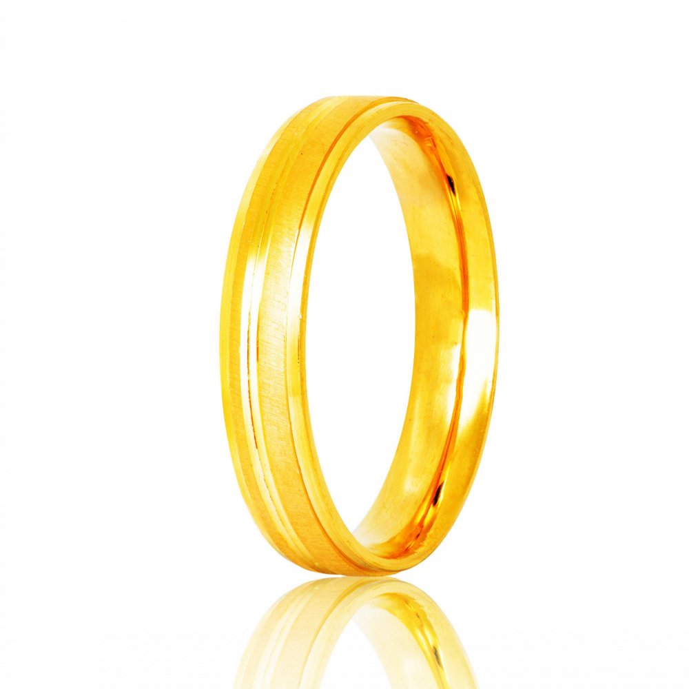 Gold wedding rings Stergiadis