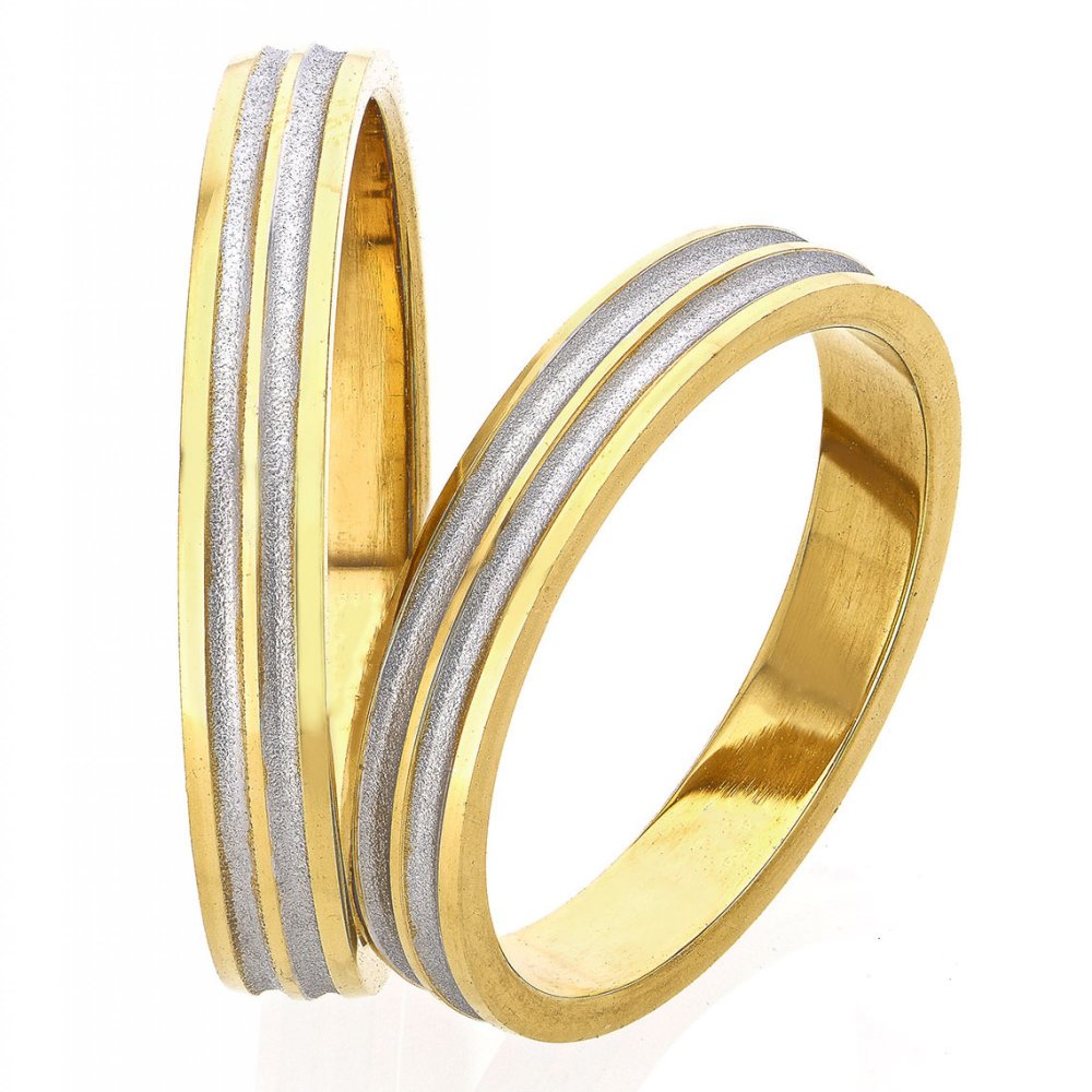 Gold wedding rings Stergiadis