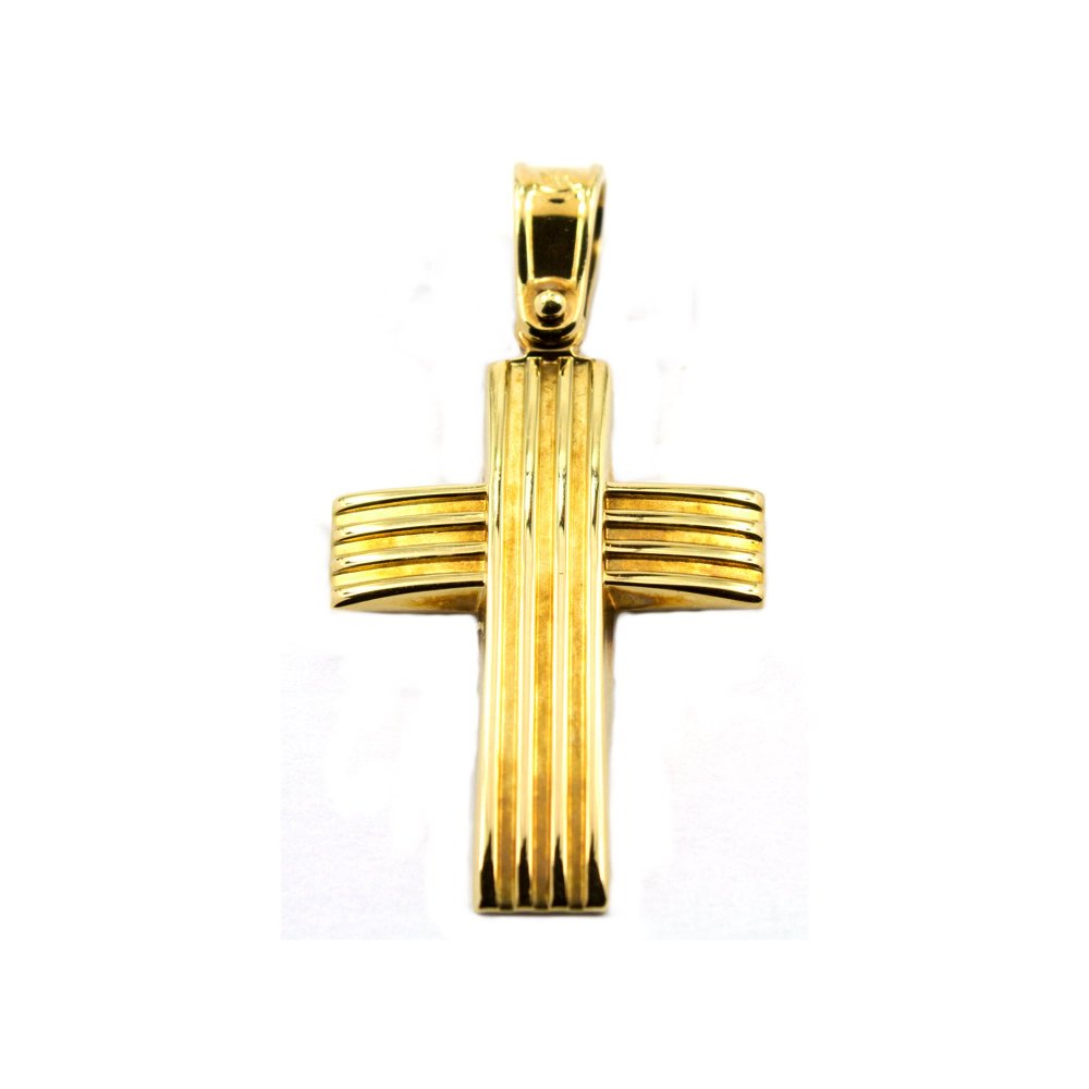 Yellow gold cross