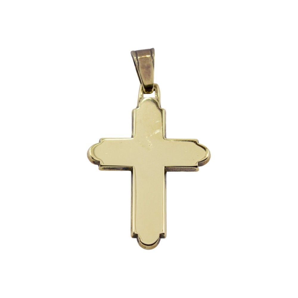 Yellow gold cross