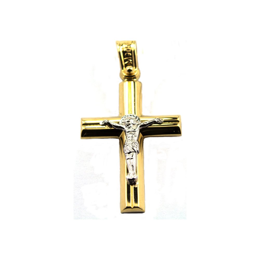 Yellow gold cross