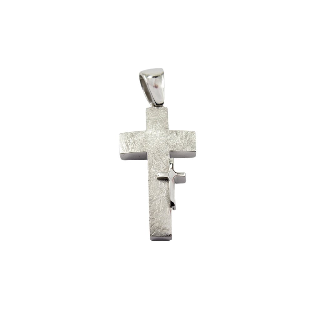 White gold cross