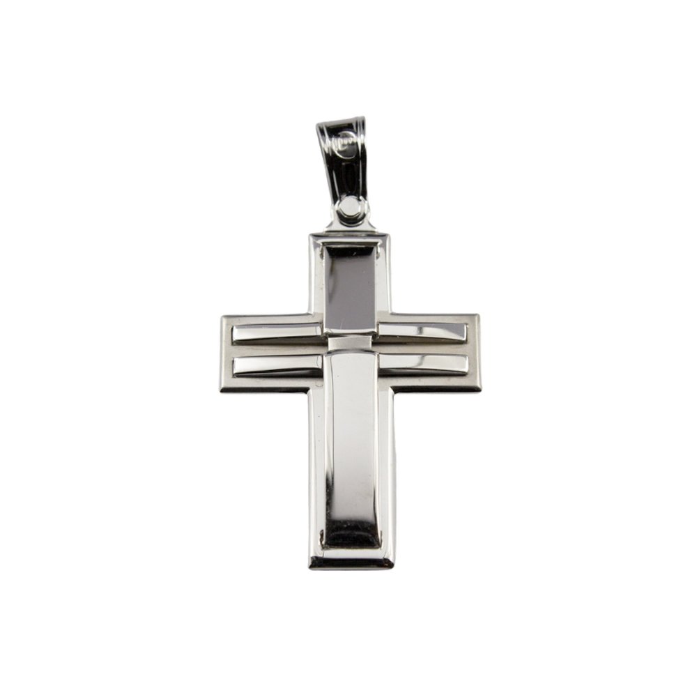 White gold cross