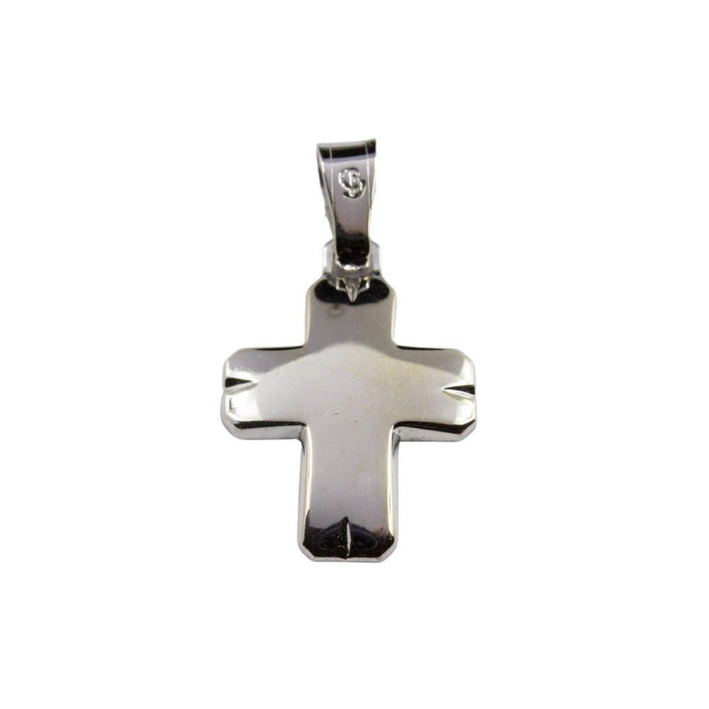 White gold cross