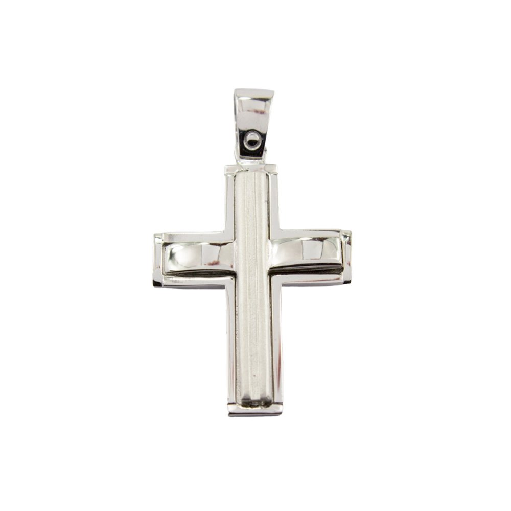 White gold cross