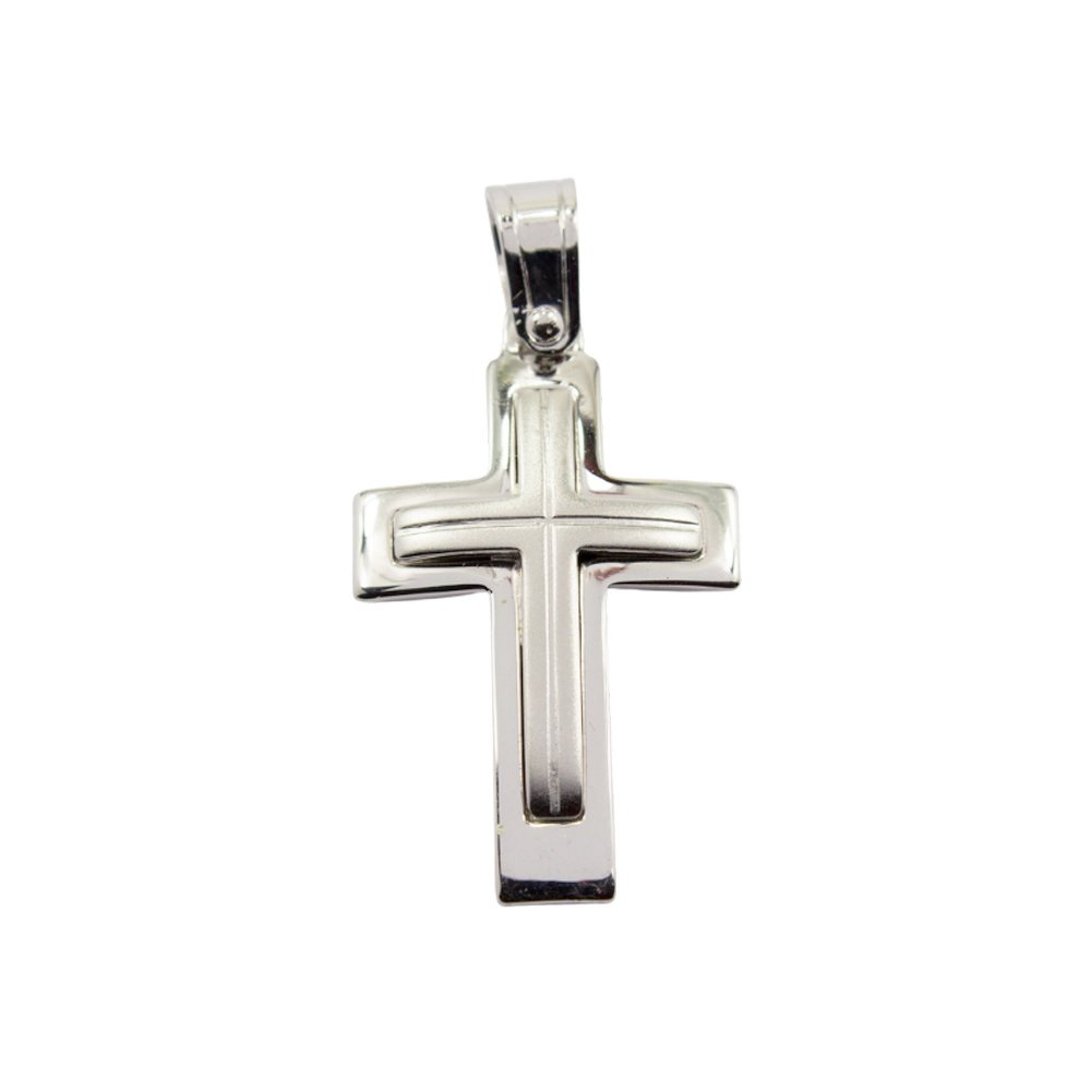 White gold cross