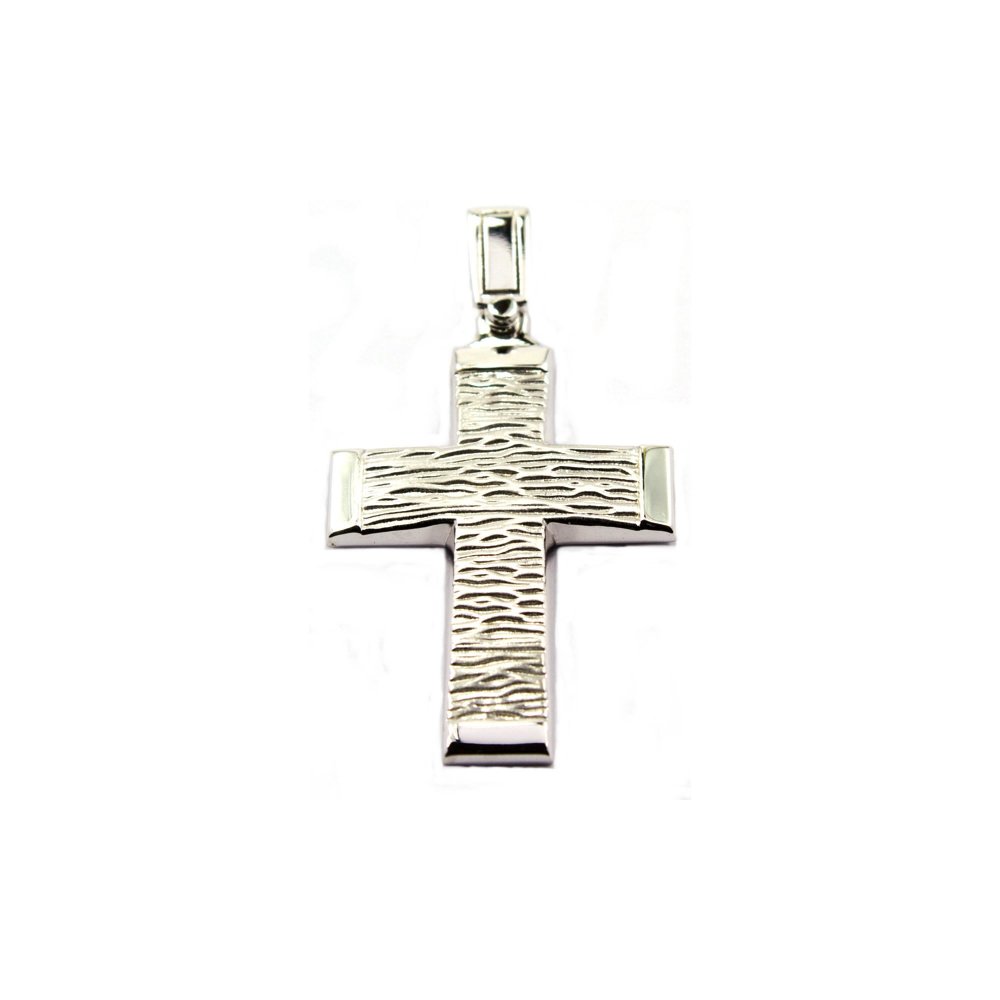 White gold cross