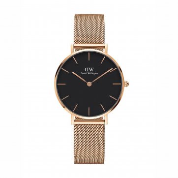 Daniel Wellington DW - Classic Petite Melrose Rose Black