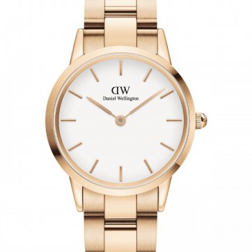 Daniel Wellington DW - Iconic Link White
