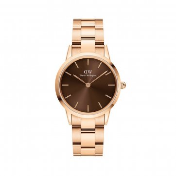 Daniel Wellington DW - Iconic Link Amber Rose Gold 32 mm