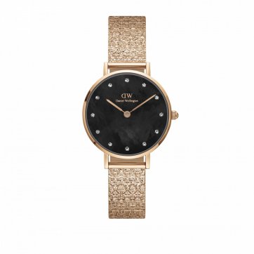 Daniel Wellington DW - Petite Pressed Piano Lumine MOP Black 28 mm