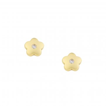 Κροντηρά Gold children's earrings