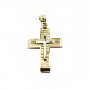 Κροντηρά Yellow gold cross