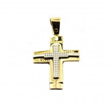 Κροντηρά Yellow gold cross