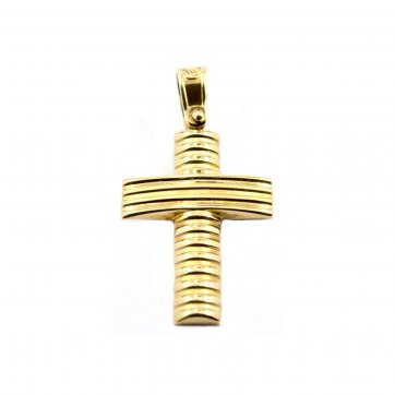 Κροντηρά Yellow gold cross