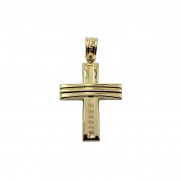 Κροντηρά Yellow gold cross