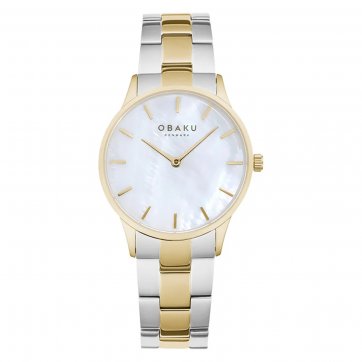 Strand Ρολόι Obaku Lyng Lille - Alabaster
