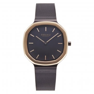 Strand Ρολόι Obaku Oktant Lille - Walnut