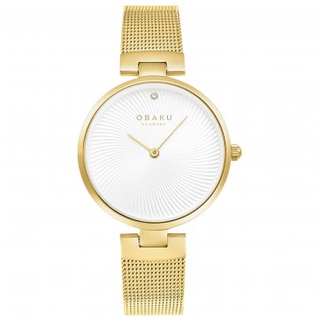 Strand Ρολόι Obaku Diamond Gold